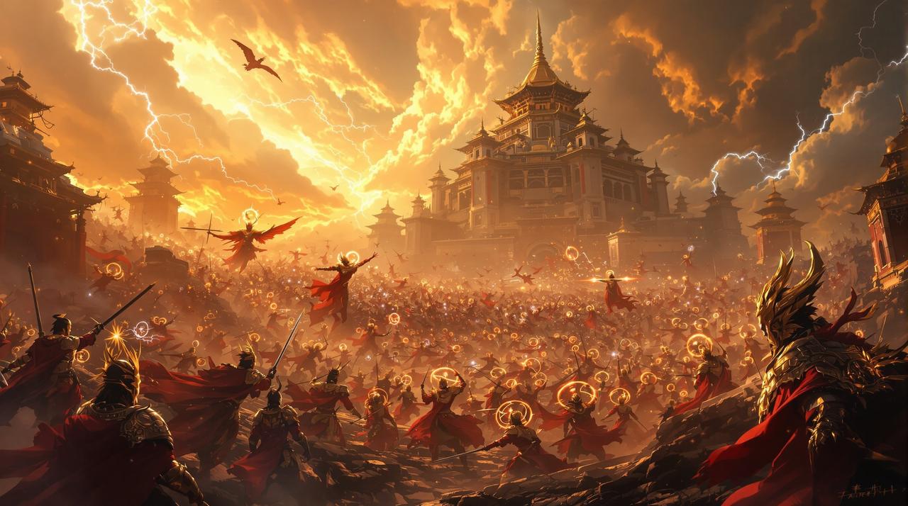 封神第一部：朝歌风云视频封面，神话类型，时长02:28:00 - 探花视频